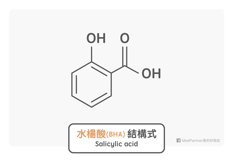 水楊酸結構式