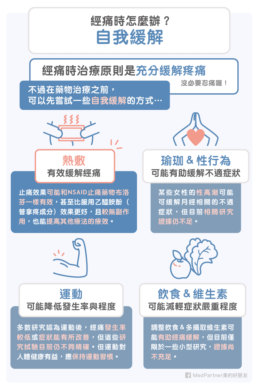 經痛自我緩解方式