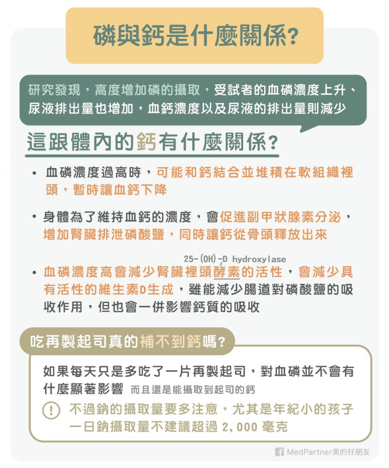 磷與鈣的關係