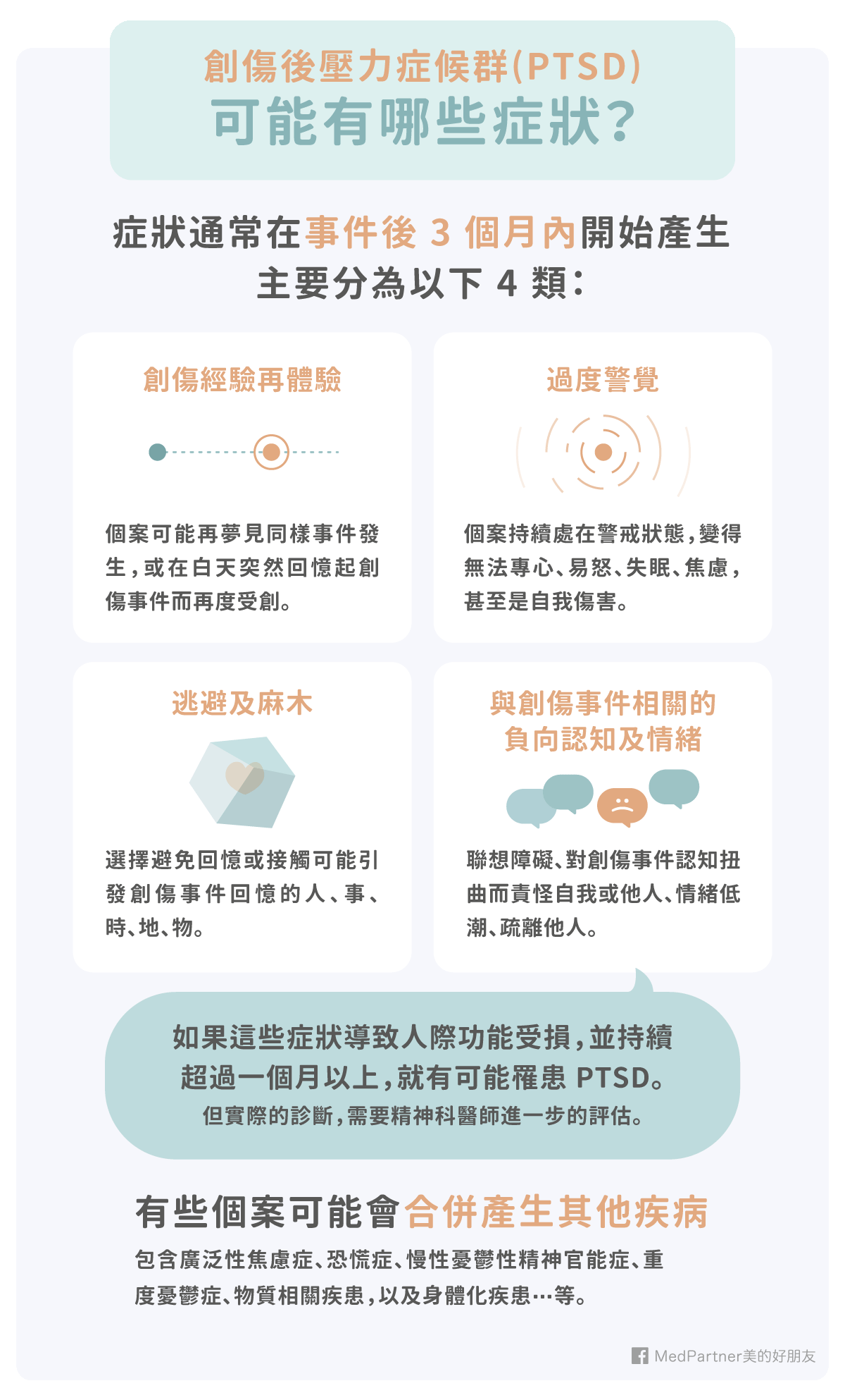 創傷後壓力症候群 Ptsd 的症狀 治療與預防 醫師完整說明 美的好朋友